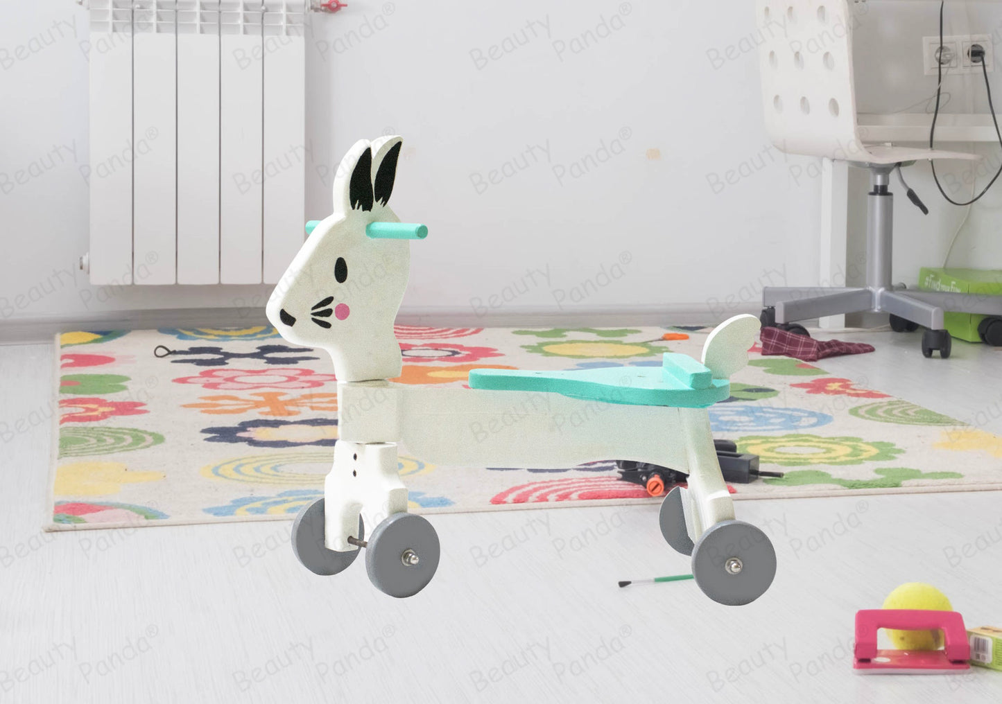 Beauty Panda Eco-Friendly Fun: Wooden Ride-On Toys for Kids of All Ages